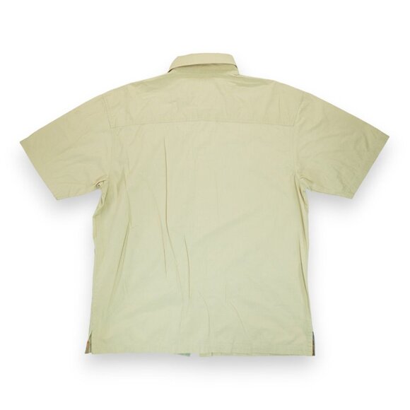 VARCITY DENIM VC Men's Button Up Shirt Size XL Short Sleeve 100% Cotton - Picture 2 of 8